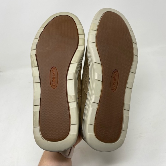 Dunham Craig Dun Taupe Nubuck Slip on Loafer - Picture 7 of 8